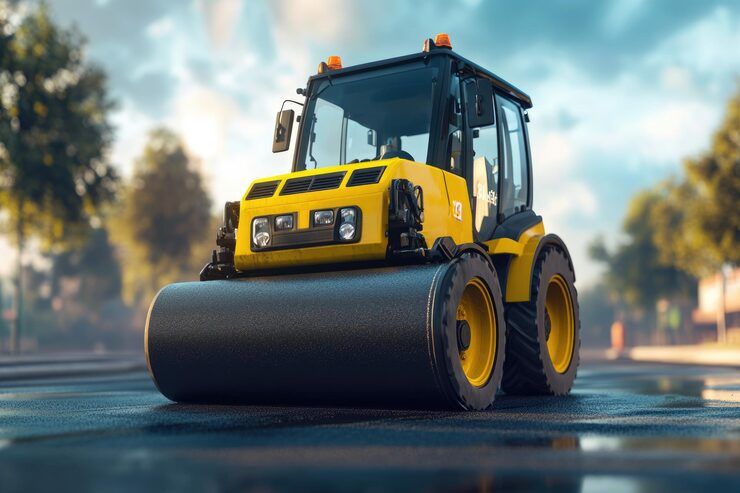 Road Rollers Machine